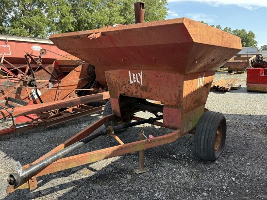 Lely 1000LB Pull Type Fertilizer/Spreader