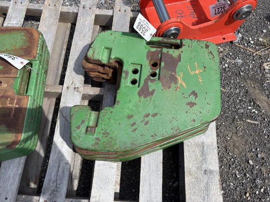 John Deere Suitcase Weights
