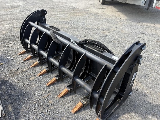 Heavy Duty 70in Skidsteer Grapple