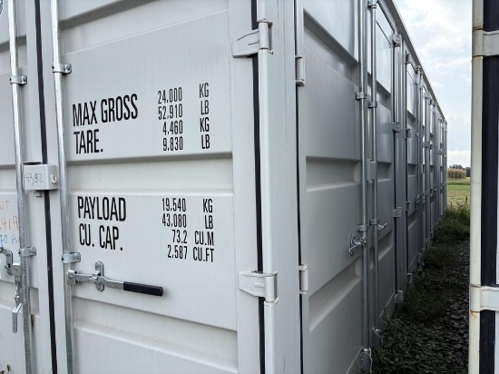 40ft Container w/4Doors
