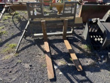 Skidsteer Step Through Forks