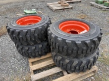 12-16.5 Tires on Wheels