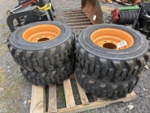 12-16.5 Tires on Wheels