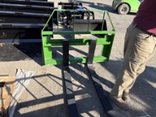 John Deere Kivel 3500LB Pallet Fork Attachment