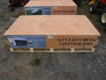 Steel Livestock Shed