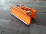 TMG Industrial 94'' Skid Steer Hydraulic Dozer Blade