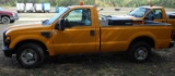 2009 FORD F250XL 5.4L Gas Engine, Auto Transmission,8ft Bed, Fuel Tank, Too