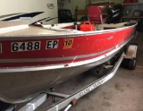 Lund 16’ aluminum fishing boat