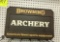 Browning Archery sign