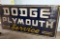 Dodge Plymouth Service sign