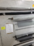 Several rolls of screen material