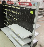 Pegboard two-sided merchandise display