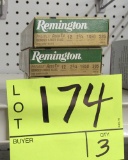 Remington 12 ga, 3 boxes
