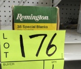 Remington .38 special blanks, 1 box