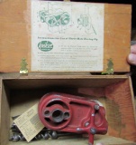 vintage Kwikset doorknob installation jig
