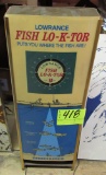 Fish LO-K-TOR display & old man winter sign