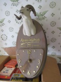 Remington clock & reloading supplies