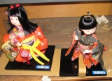 Pair of Yamaha dolls