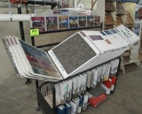 Shaw Flooring sample display & rack