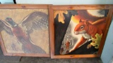 Lot of 2 hunting pictures