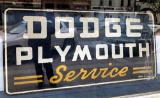 Dodge Plymouth Service sign