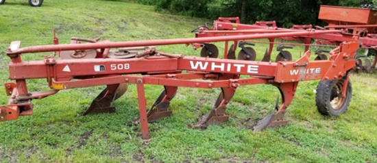 White 508 4-bottom plow