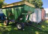 Demco 325 bu gravity box on JD 12-ton gear