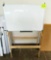 White board on easel