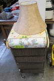 changing table & lamp shade