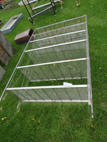 Metal shelf