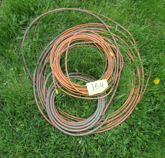 Pile of copper piping