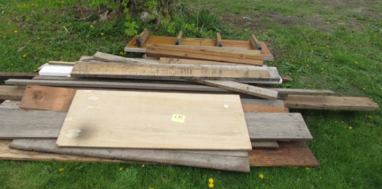 Pile of lumber