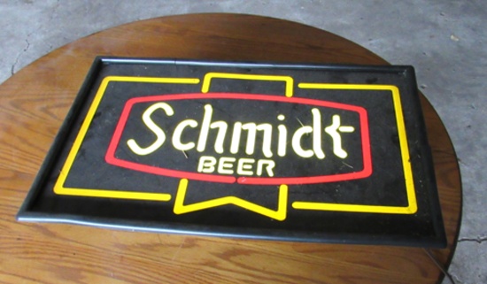 Schmidt Beer light sign