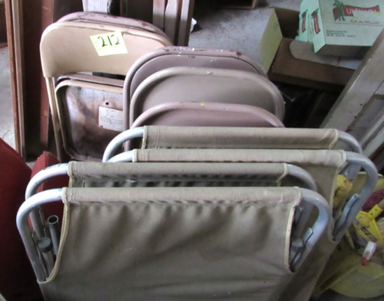 Folding chairs & boat chairs