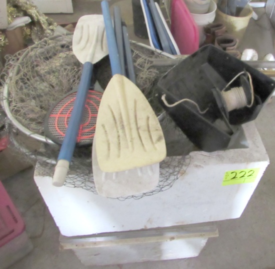 Nets and fishing equipment