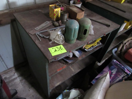 Workbench and miscellaneous contents