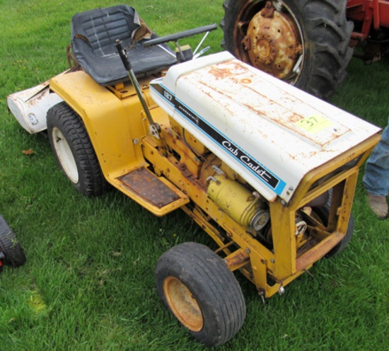 Cub Cadet 127 Hydrostatic lawn tractor w/ 40" tiller attachment