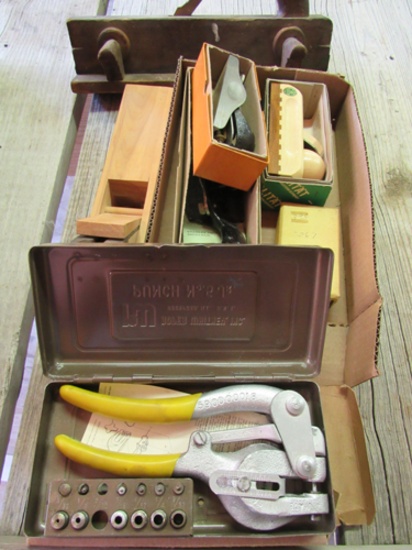 hand planers and rivet gun