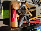 box of mallets and hammers