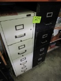 lot of 2 file cabinets