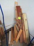 pile of lumber, various sizes