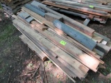 pile of lumber, various sizes
