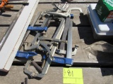 pile of clamps