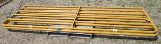 lot of 2 Sioux 140" livestock gates