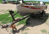 Aerocraft 14' boat and trailer
