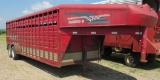 1997 Diamond livestock trailer