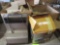 heater, waffle maker, dish set