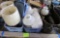 tote of lamps