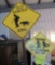 lot of 2 signs