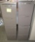 lot of 4 2-drawer file cabinets